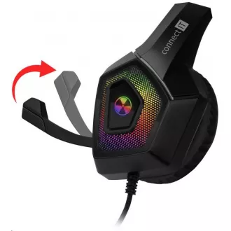 CONNECT IT Gaming-Kopfhörer BATTLE RGB Ed. 3, mit Mikrofon, schwarz