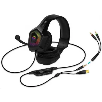 CONNECT IT Gaming-Kopfhörer BATTLE RGB Ed. 3, mit Mikrofon, schwarz