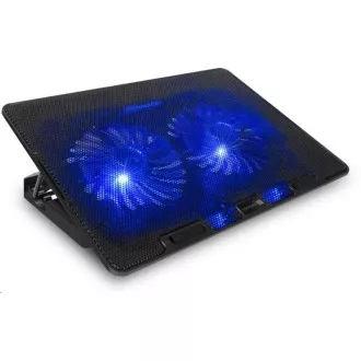 CONNECT IT Kühlkissen unter Laptop FrostBreeze, schwarz