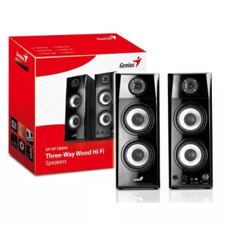 GENIUS Lautsprecher SP-HF 1800A v2, 50W, 2.0, schwarz GENIUS Lautsprecher SP-HF 1800A v2, 50W, 2.0, schwarz