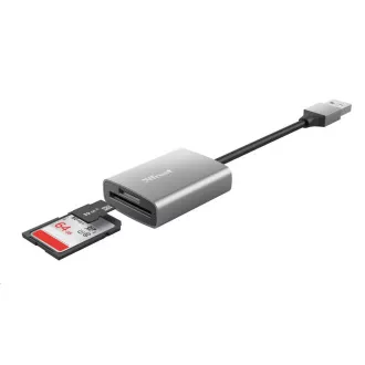 TRUST Speicherkartenleser DALYX schnell, extern, USB 3.2, 8cm