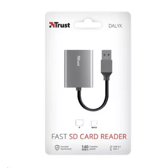 TRUST Speicherkartenleser DALYX schnell, extern, USB 3.2, 8cm
