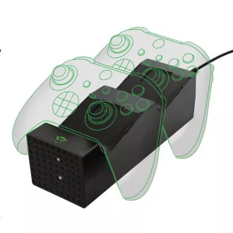TRUST GXT 250 Duo Ladestation für Xbox Series X / S TRUST GXT 250 Duo Ladestation für Xbox Series X / S