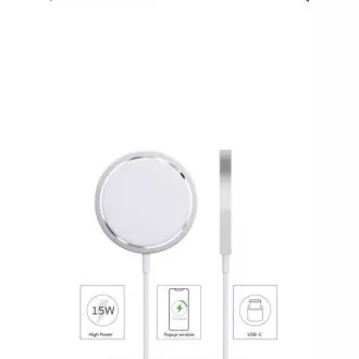 COTEetCI magnetisches kabelloses Ladegerät 15W (kompatibel mit iPhone 12 MagSafe)