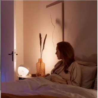 PHILIPS COL Iris Tischleuchte Hue White and Color Ambiance, weiß PHILIPS COL Iris Tischleuchte Hue White and Color Ambiance, weiß