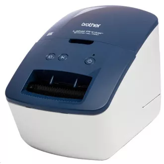 BROTHER Etikettendrucker QL-600B - 62mm, 71mm, Thermodruck, USB, SOHO Etikettendrucker