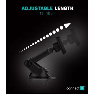 CONNECT IT Autohalterung InCarz 4Strong CARBON, universal magnetisch, 4 Magnete, CARBON