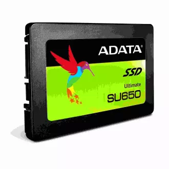 ADATA SSD 512GB Ultimate SU650SS 2, 5" SATA III 6Gb/s (R:520/ W:450MB/s) ADATA SSD 512GB Ultimate SU650SS 2, 5" SATA III 6Gb/s (R:520/ W:450MB/s)