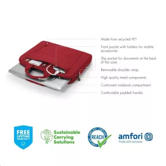 DICOTA Eco Slim Case BASE 13-14.1 Rot