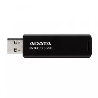 ADATA Flash Disk 64GB UV360, USB 3.2 Gen1, Metall, schwarz ADATA Flash Disk 64GB UV360, USB 3.2 Gen1, Metall, schwarz