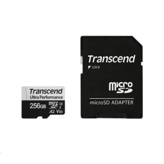TRANSCEND MicroSDXC-Karte 128GB 340S, UHS-I U3 A2 Ultra Performance 160/125 MB/s