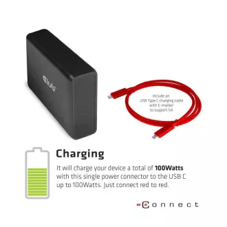 Club3D Dockingstation USB-C 14v1, 1xDP, 1xHDMI, 1xVGA, 2xUSB-C, 5xUSB, SD Kartenleser, 1xRJ45, schwarz Club3D Dockingstation USB-C 14v1, 1xDP, 1xHDMI, 1xVGA, 2xUSB-C, 5xUSB, SD Kartenleser, 1xRJ45, schwarz