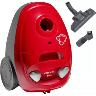 Concept VP8350 Beutelstaubsauger Bello rot 700 W Concept VP8350 Beutelstaubsauger Bello rot 700 W