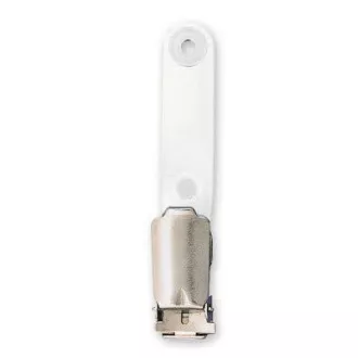 Clips EUR 100St. weißer Gürtel