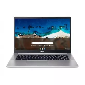 ACER NTB Chromebook 317 (CB317-1H-P6L9) - Pentium N6000, 17,3 "FHD IPS Touch, 8GB, 128GB eMMC, UHD Grap., Chrome OS, Silber