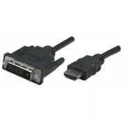 Manhattan HDMI zu DVI-D Kabel, Dual Link, 1m, schwarz