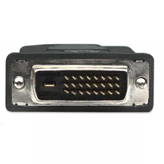 Manhattan HDMI zu DVI-D Kabel, Dual Link, 1m, schwarz Manhattan HDMI zu DVI-D Kabel, Dual Link, 1m, schwarz