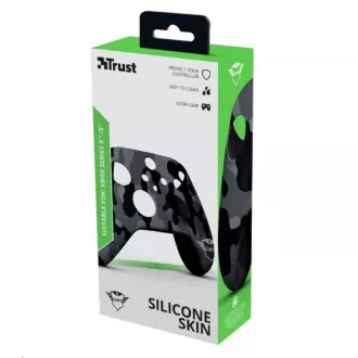 TRUST Cover für GXT 749K Controller Silicon Skins für Xbox, schwarz camo