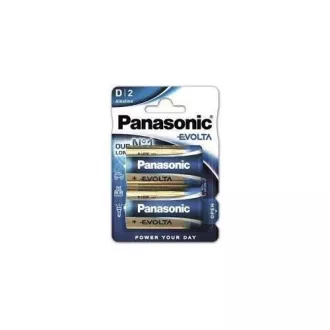 PANASONIC Alkaline Batterien EVOLTA Platinum LR20EGE / 2BP D 1,5V (Blister 2Stk.) PANASONIC Alkaline Batterien EVOLTA Platinum LR20EGE / 2BP D 1,5V (Blister 2Stk.)