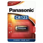 PANASONIC Lithium - PHOTO Batterie CR-123AL / 1BP 3V (Blisterpackung - 1 Stück)