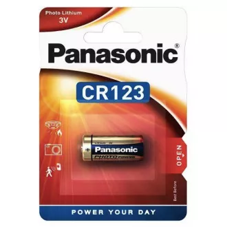 PANASONIC Lithium - PHOTO Batterie CR-123AL / 1BP 3V (Blisterpackung - 1 Stück)