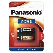 PANASONIC Lithium - PHOTO Batterie 2CR-5L / 1BP 6V (Blister - 1 Stück)