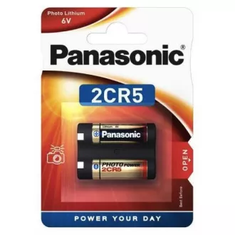 PANASONIC Lithium - PHOTO Batterie 2CR-5L / 1BP 6V (Blister - 1 Stück)