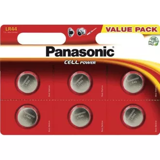 PANASONIC Alkaline MICRO Batterie LR-44EL / 6BP 1, 5V (Blister 6 Stück)
