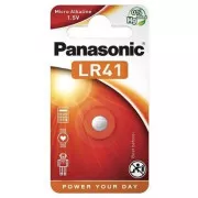 PANASONIC Alkaline MICRO Batterie LR-41EL / 1B 1, 5V (Blister 1 Stück)