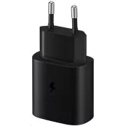 Samsung Reiseladegerät EP-TA800XBE, Quickcharge 25W, USB-C Kabel, schwarz