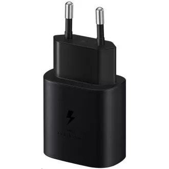 Samsung Reiseladegerät EP-TA800XBE, Quickcharge 25W, USB-C Kabel, schwarz Samsung Reiseladegerät EP-TA800XBE, Quickcharge 25W, USB-C Kabel, schwarz