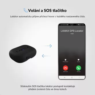 LAMAX GPS-Ortungsgerät + Halsband