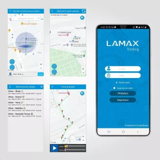 LAMAX GPS-Ortungsgerät + Halsband