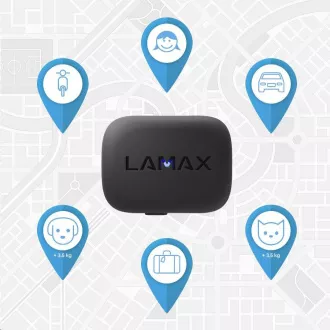 LAMAX GPS-Ortungsgerät + Halsband