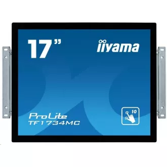 iiyama TF1734MC-B7X, 43,2 cm (17''), projiziert kapazitiv, 10 TP, schwarz iiyama TF1734MC-B7X, 43,2 cm (17''), projiziert kapazitiv, 10 TP, schwarz