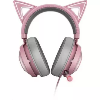 RAZER Kraken Kitty Kopfhörer, USB-Headset, Chroma, Quarz / Pink