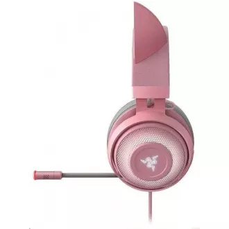 RAZER Kraken Kitty Kopfhörer, USB-Headset, Chroma, Quarz / Pink