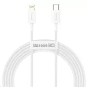 Baseus Superior Series Schnellladekabel Typ-C / Lightning 20W 1m weiß