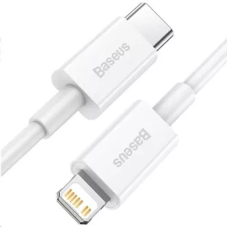 Baseus Superior Series Schnellladekabel Typ-C / Lightning 20W 1m weiß