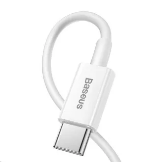Baseus Superior Series Schnellladekabel Typ-C / Lightning 20W 1m weiß