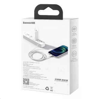 Baseus Superior Series Schnellladekabel Typ-C / Lightning 20W 1m weiß