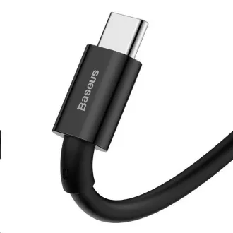 Baseus Superior Series Schnellladekabel USB / Typ-C 66W 2m schwarz Baseus Superior Series Schnellladekabel USB / Typ-C 66W 2m schwarz