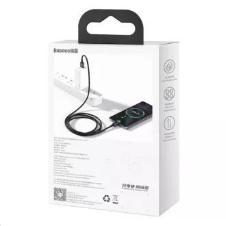 Baseus Superior Series Schnellladekabel USB / Typ-C 66W 2m schwarz Baseus Superior Series Schnellladekabel USB / Typ-C 66W 2m schwarz