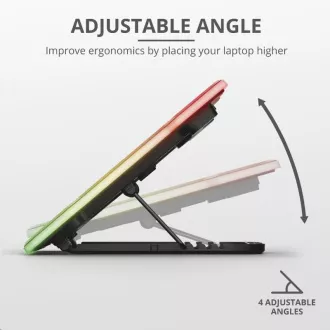 TRUST Laptopständer GXT1126 AURA LAPTOP COOLING STAND (Kühlpad)