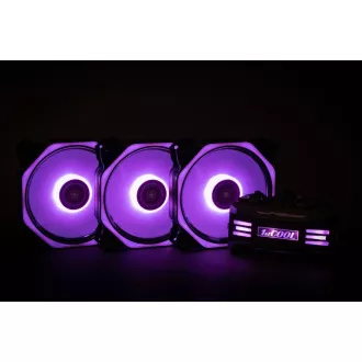 1stCOOL Fan KIT AURA EVO 4 ARGB, 3x HEXA2 Lüfter   ARGB Controller   Fernbedienung