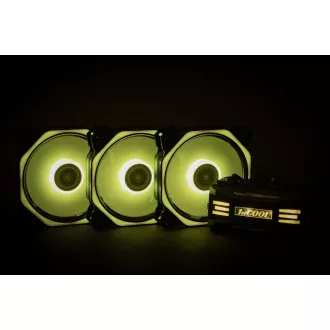 1stCOOL Fan KIT AURA EVO 4 ARGB, 3x HEXA2 Lüfter   ARGB Controller   Fernbedienung