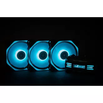 1stCOOL Fan KIT AURA EVO 4 ARGB, 3x HEXA2 Lüfter   ARGB Controller   Fernbedienung