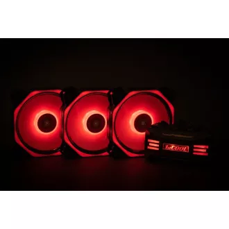 1stCOOL Fan KIT AURA EVO 4 ARGB, 3x HEXA2 Lüfter   ARGB Controller   Fernbedienung