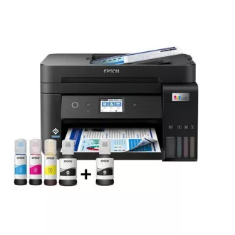 EPSON Drucker EcoTank L6290, 4in1, A4, 1200x4800dpi, 33ppm, USB, Wi-Fi, LAN, 5 Jahre Garantie nach kostenloser Registrierung