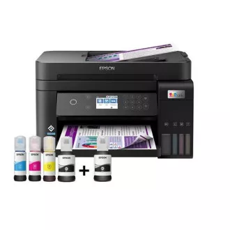 EPSON Drucker EcoTank L6270, 3in1, A4, 1200x4800dpi, 33ppm, USB, Wi-Fi, LAN, 5 Jahre Garantie nach kostenloser Registrierung EPSON Drucker EcoTank L6270, 3in1, A4, 1200x4800dpi, 33ppm, USB, Wi-Fi, LAN, 5 Jahre Garantie nach kostenloser Registrierung